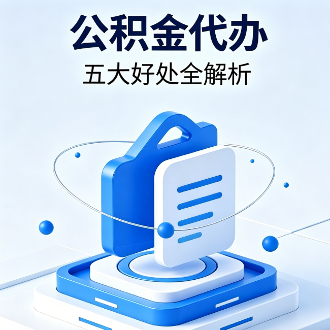 沈阳公积金代办到底值不值？这5大好处让你少走弯路
